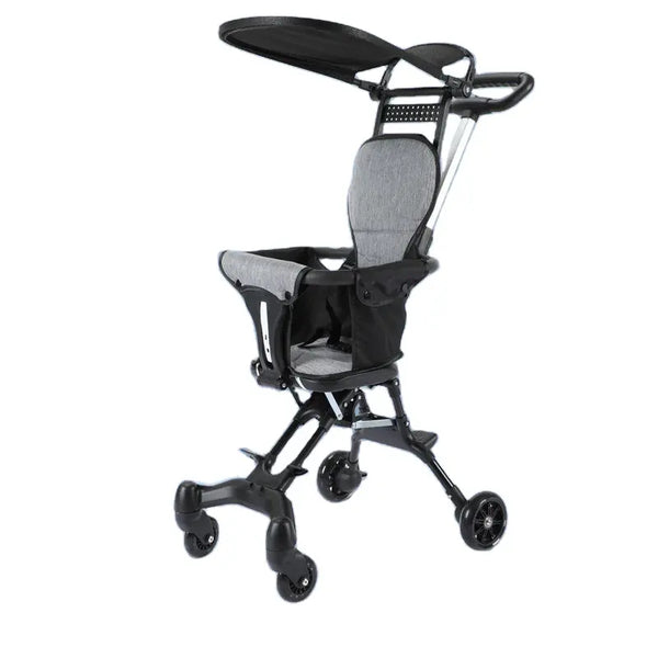 Infant Umbrella Stroller Folding Universal Wheel with Pad Baby Pushchair Infant Pram for Park Outdoor Camping Outside Airplane